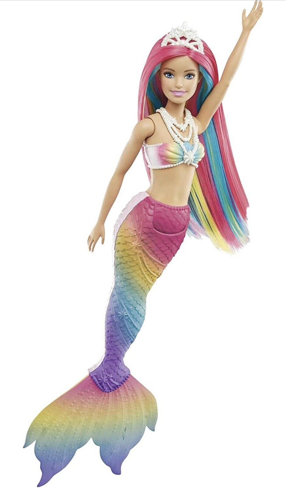 Barbie Dreamtopia Rainbow Magic Mermaid Doll Water Activated