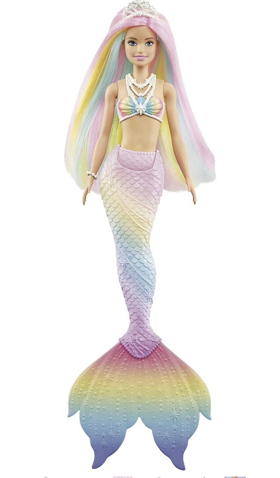 Barbie Dreamtopia Rainbow Magic Mermaid Doll Water Activated