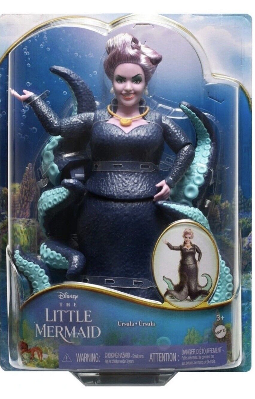 Disney Live Action Little Mermaid Ursula Doll Movie 2023