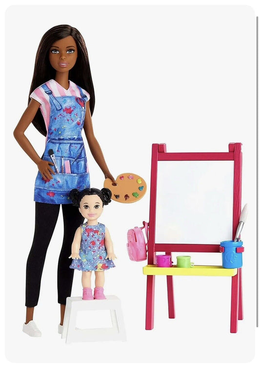 Barbie I Can Be Anything: Art Teacher Doll and Playset Mattel Hasbro Toys.