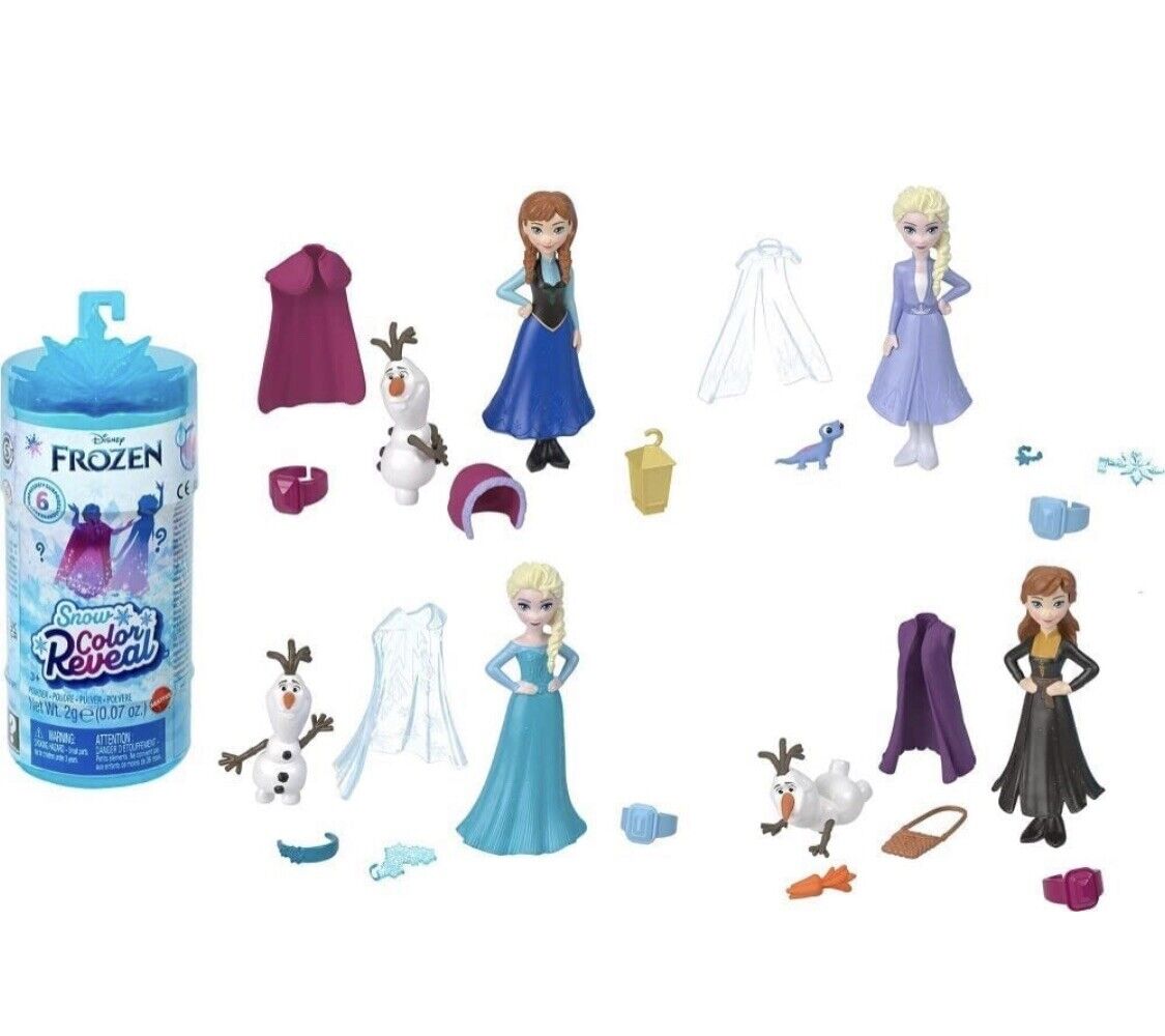 DISNEY FROZEN SNOW COLOR REVEAL DOLL