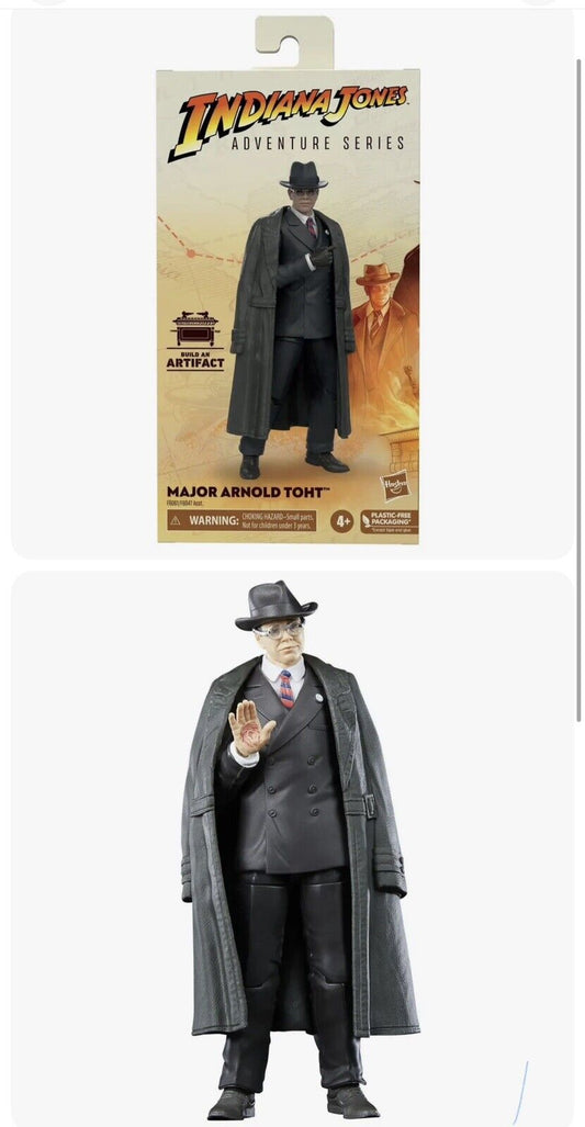 Indiana Jones Adventure Series Raiders of the Lost Ark Arnold Toht 6" Figure