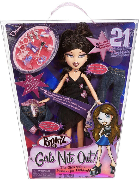 Bratz Girls Nite Out Collection 21st Birthday Edition Fashion Doll -Dana
