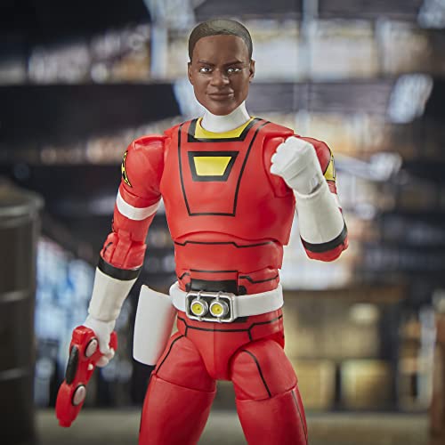 Power Rangers Lightning Collection Turbo Red Ranger 6-Inch Premium Collectible Action Figure Toy with Accessories, Kids Ages 4 and Up