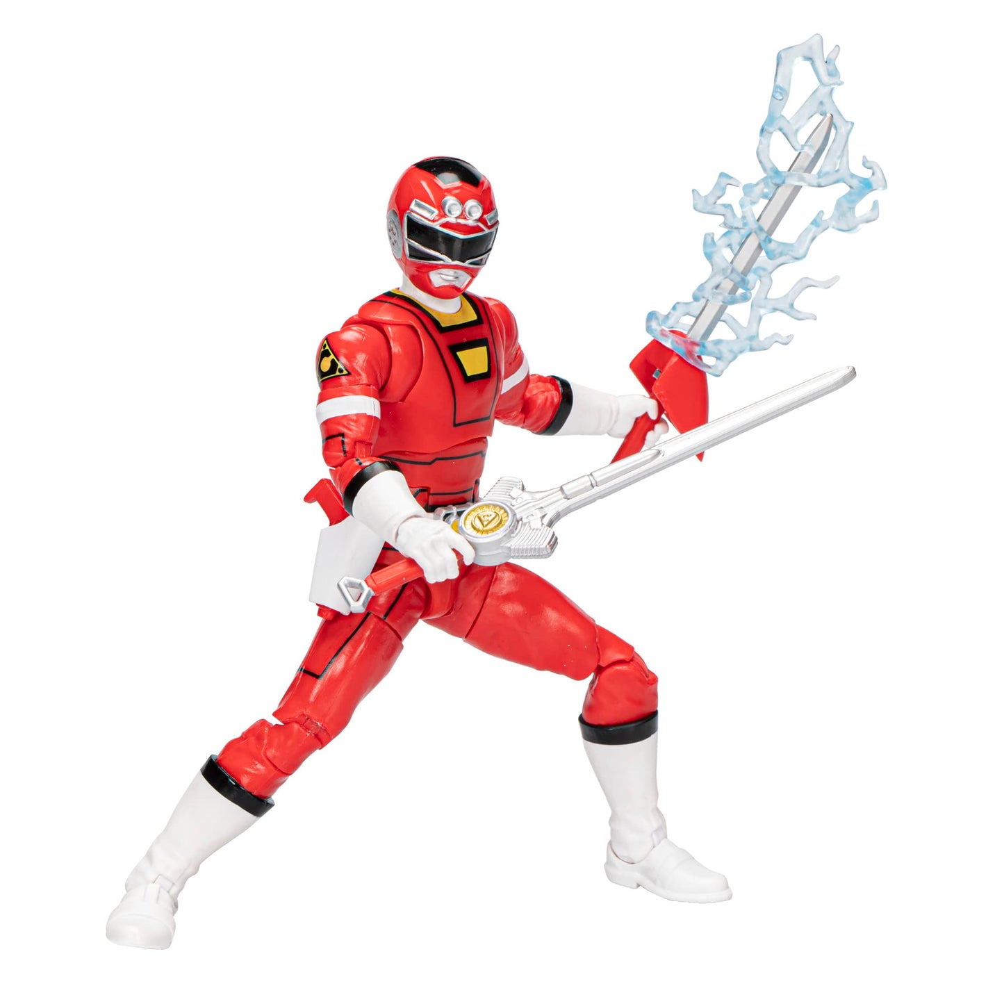 Power Rangers Lightning Collection Turbo Red Ranger 6-Inch Premium Collectible Action Figure Toy with Accessories, Kids Ages 4 and Up