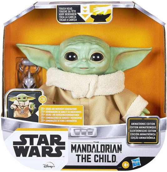 STAR WARS The Mandalorian - Baby Yoda - Grogu -The Child Interactive Plush -- 25+ Sound