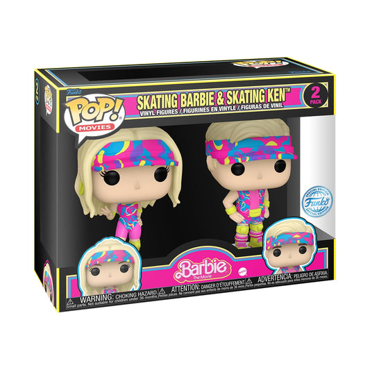Pop! Barbie (2023) Skating Barbie & Skating Ken 2 Pack Special Edition
