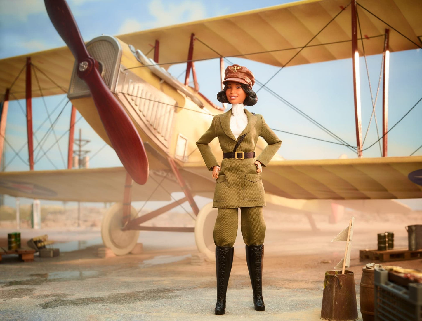 Barbie Doll, Bessie Coleman, Inspiring Women Collector Series, Signature, Displayable Packaging, Aviator Suit