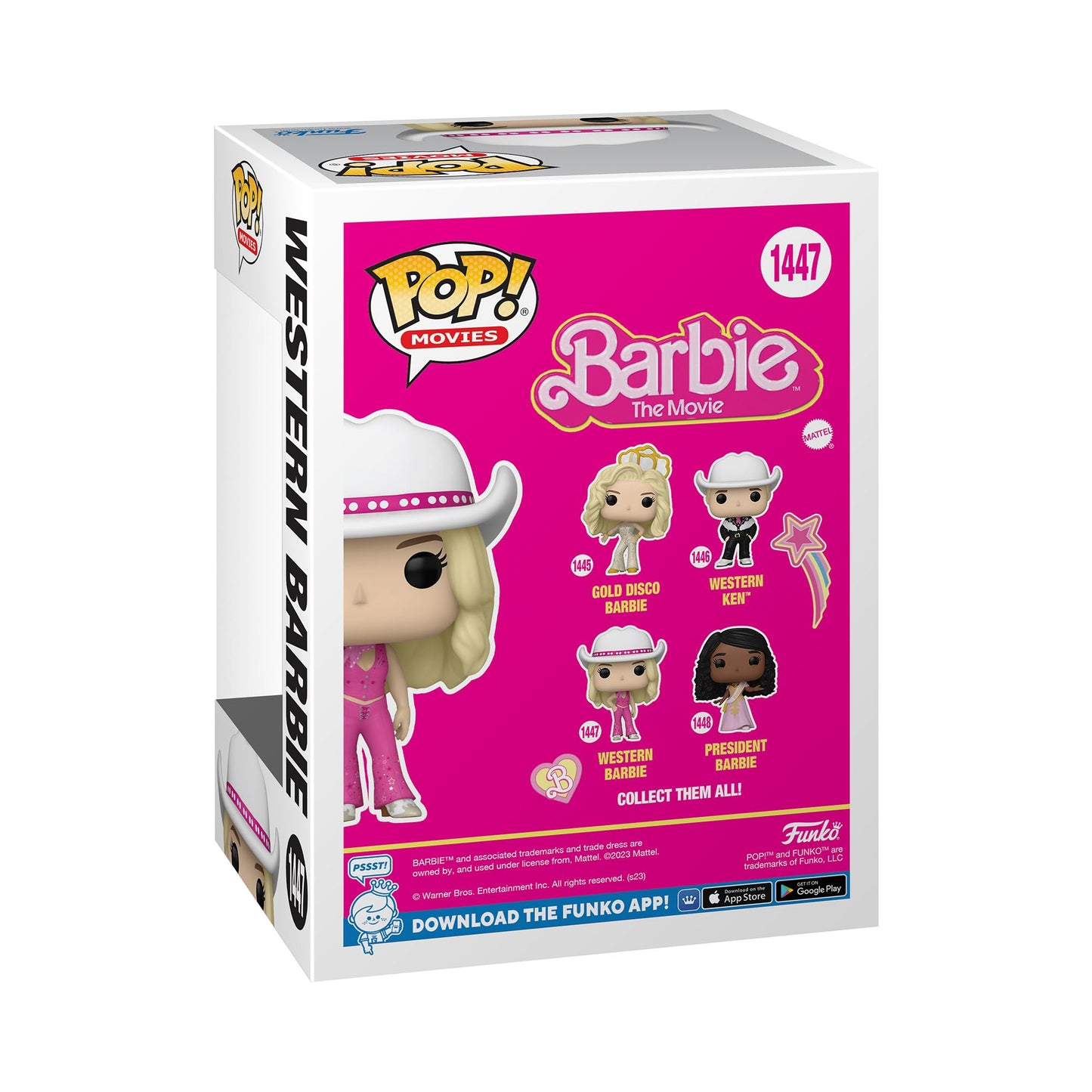 Barbie The Movie 2023 - Western Barbie (Pop! Vinyl) Funko