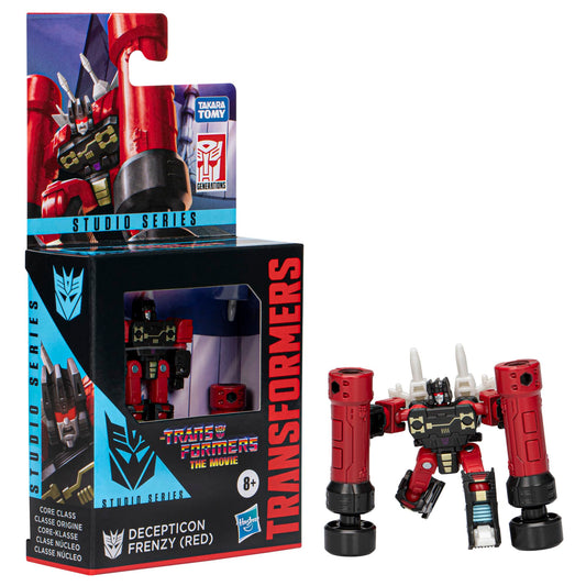 Transformers Toys Studio Series The Transformers: The Movie Decepticon Frenzy (Red) Toy,