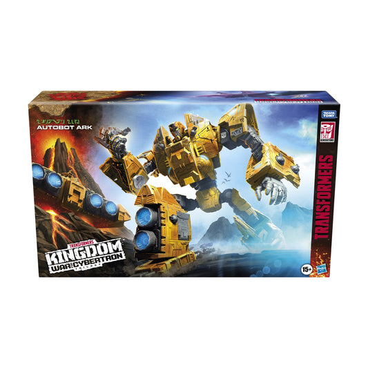 Hasbro Transformers Generations War For Cybertron: Kingdom 19 Inch Wfc-K30 Autobot Ark - Titan Class - Collectible Action And Toy Figures - Toys For Kids - Boys And Girls - F1152 - Ages 8+