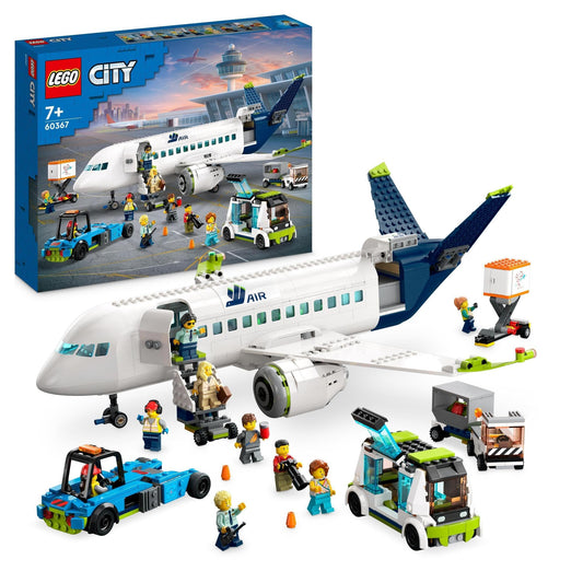 LEGO® City Passenger Aeroplane 60367 Building Toy Set 