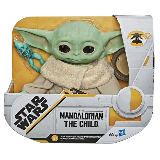 STAR WARS The Mandalorian The Child Baby Yoda Grogu Talking Plush Toy