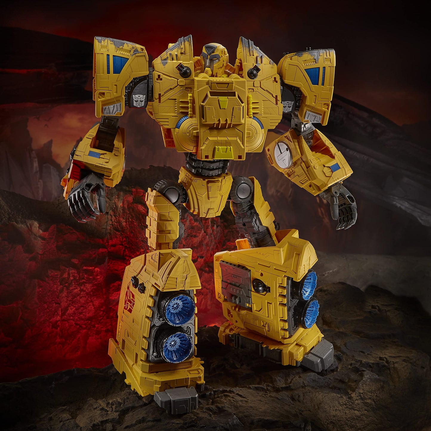 Hasbro Transformers Generations War For Cybertron: Kingdom 19 Inch Wfc-K30 Autobot Ark - Titan Class - Collectible Action And Toy Figures - Toys For Kids - Boys And Girls - F1152 - Ages 8+